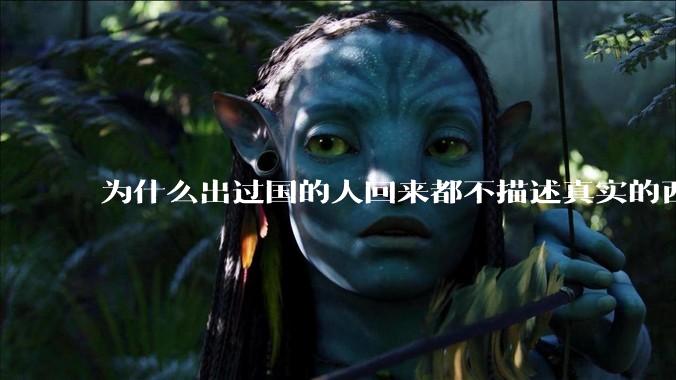 为什么出过国的人回来都不描述真实的西方百姓生活？